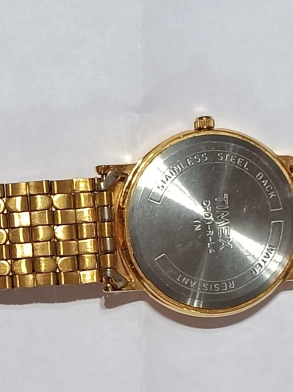Timex Gold and Silver Men's Day-Date Dress Watch